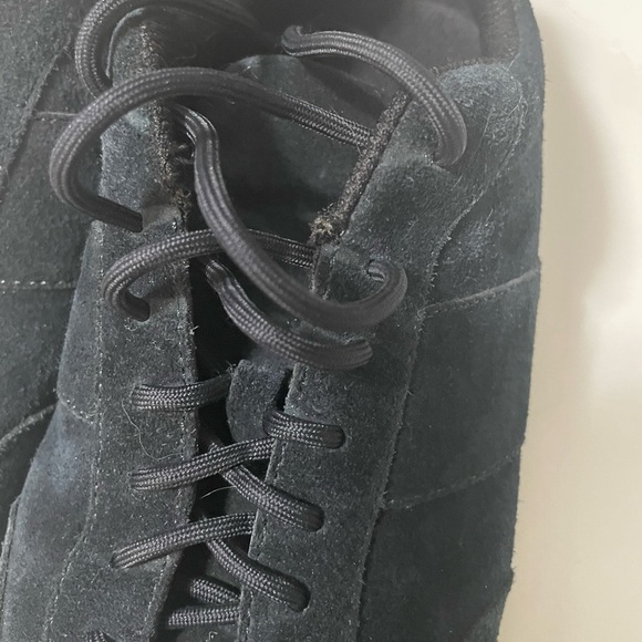 Eileen Fisher Haste cloud dark navy suede sneakers. Minimal wear - Picture 5 of 12